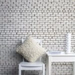 Αυτοκόλλητη Ταπετσαρία τοίχου WHITE BRICK