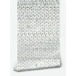 Αυτοκόλλητη Ταπετσαρία τοίχου WHITE BRICK