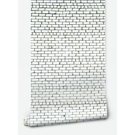 Αυτοκόλλητη Ταπετσαρία τοίχου WHITE BRICK - Απομίμηση υλικών Sticky 2