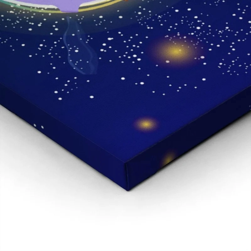 Πίνακας σε καμβά ILLUSTRATION OF LITTLE PRINCE