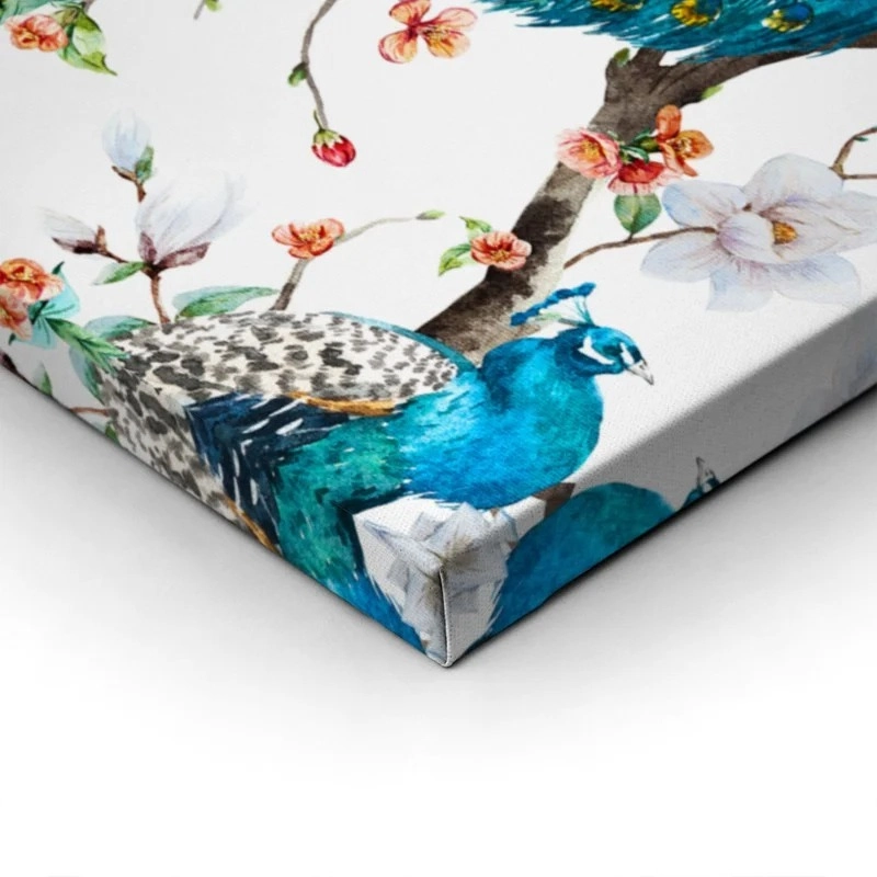 Πινακας σε καμβά PEACOCKS