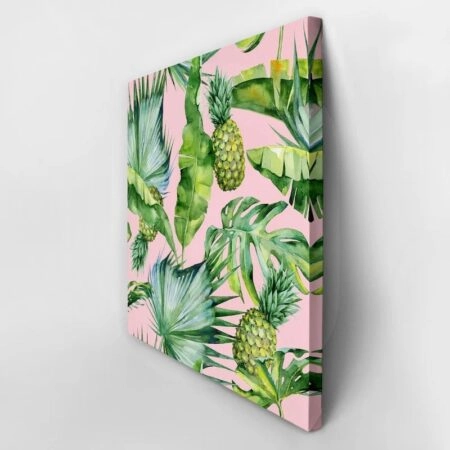 Πίνακας σε καμβά TROPICAL - Botanical - Φυτα Sticky 3