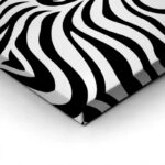 Πίνακας σε καμβά ZEBRA COUPLE BACKGROUND