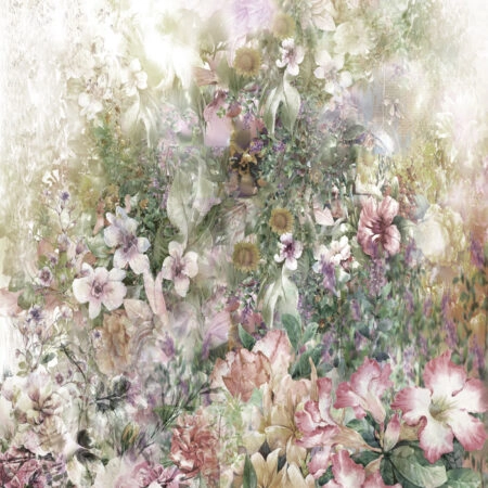 Πινακας σε καμβά ABSTRACT FLOWERS 6 - Floral - Λουλουδια Sticky 4
