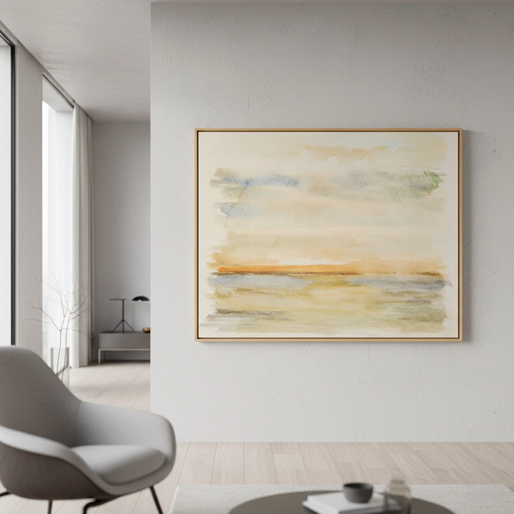 Πινακας σε καμβά ABSTRACT WATERCOLOR PAINTING