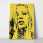 Πινακας σε καμβά ART GRUNGE PORTRAIT