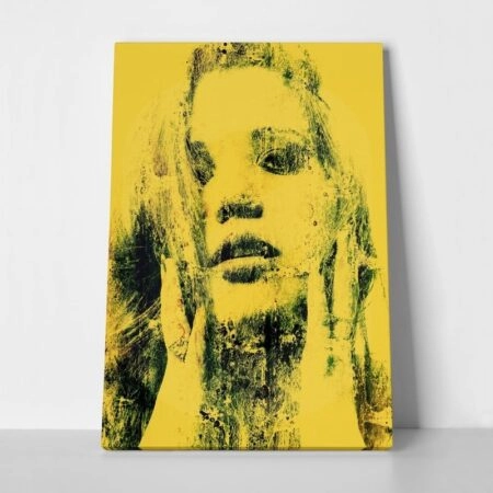 Πινακας σε καμβά ART GRUNGE PORTRAIT - Πορτραιτα και Φιγουρες