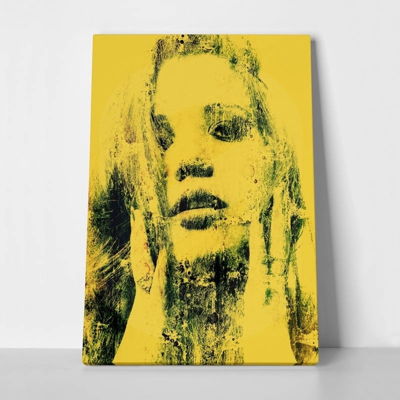 Πινακας σε καμβά ART GRUNGE PORTRAIT