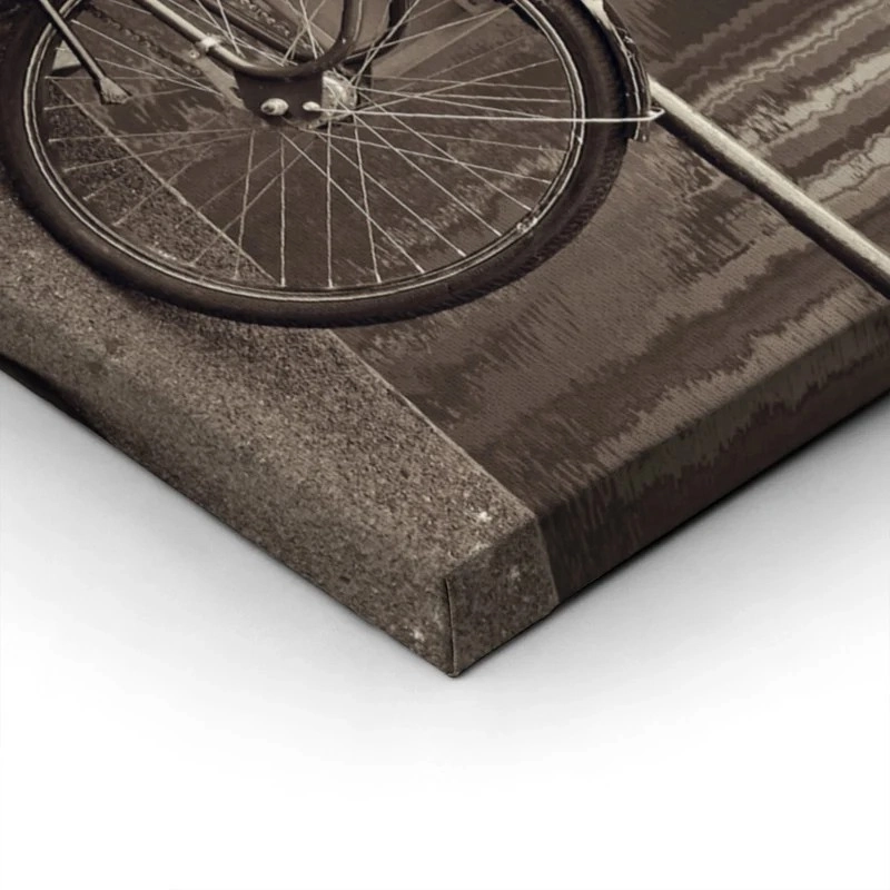 Πινακας σε καμβά BIKE ON BRIDGE