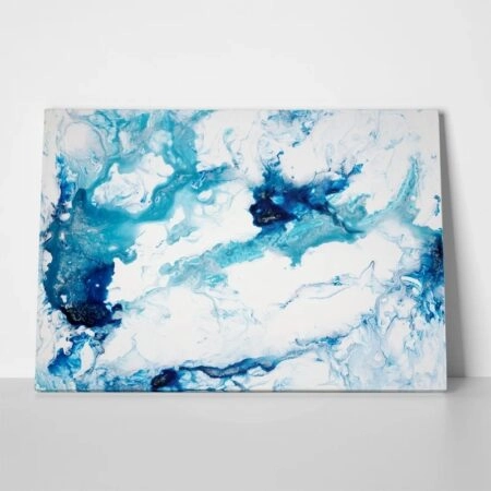 Πινακας σε καμβά BLUE CREATIVE ABSTRACT BACKGROUND - Αφηρημενα και Abstract