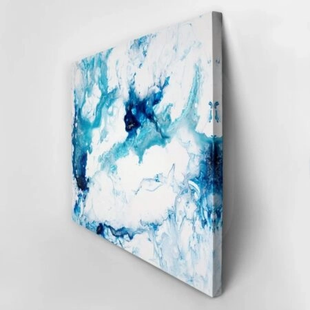 Πινακας σε καμβά BLUE CREATIVE ABSTRACT BACKGROUND - Αφηρημενα και Abstract Sticky 2