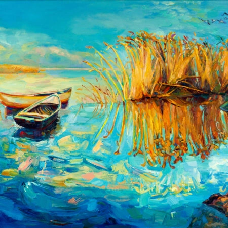 Πινακας σε καμβά BOAT 2 - Πινακες σε καμβα Sticky 4