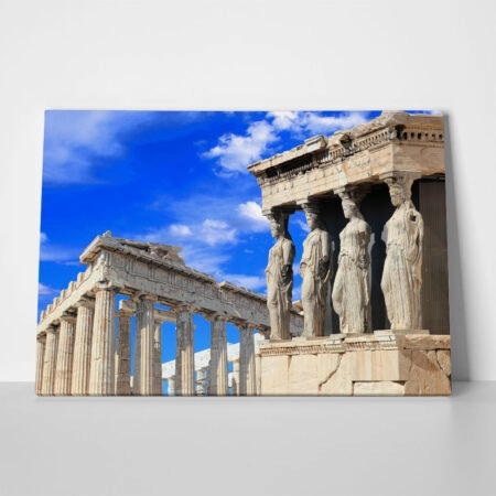 Πινακας σε καμβά CARYATIDS - Αξιοθεατα και Ιστορια