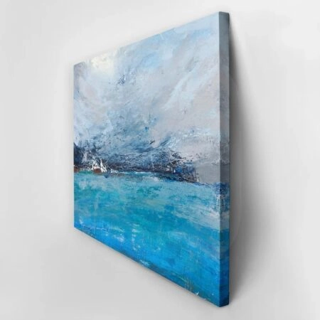 Πινακας σε καμβά COLD OCEAN - Θαλασσα Sticky 2