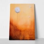 Πινακας σε καμβά DANDELION ABSTRACT