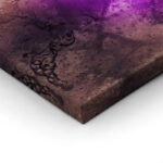 Πινακας σε καμβά FROZEN ORCHID FLOWERS ABSTRACT PAINTING