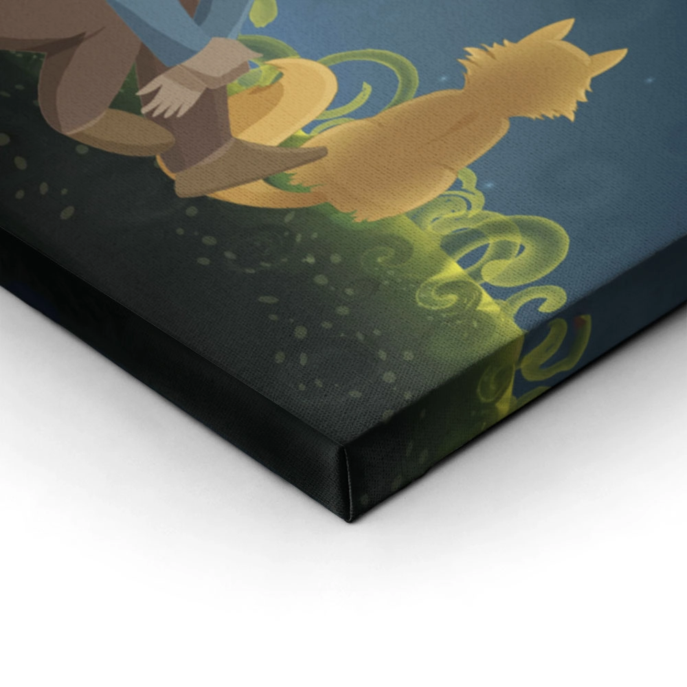 Πινακας σε καμβά LITTLE PRINCE ROSE FOX
