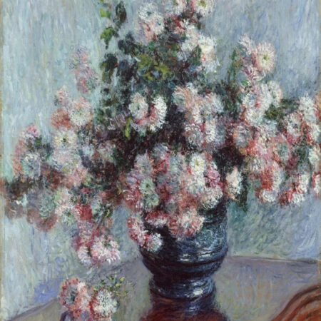 Πινακας σε καμβά MONET - CHRYSANTHEMUM - Monet Claude Sticky 6