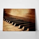 Πινακας σε καμβά OLD PIANO