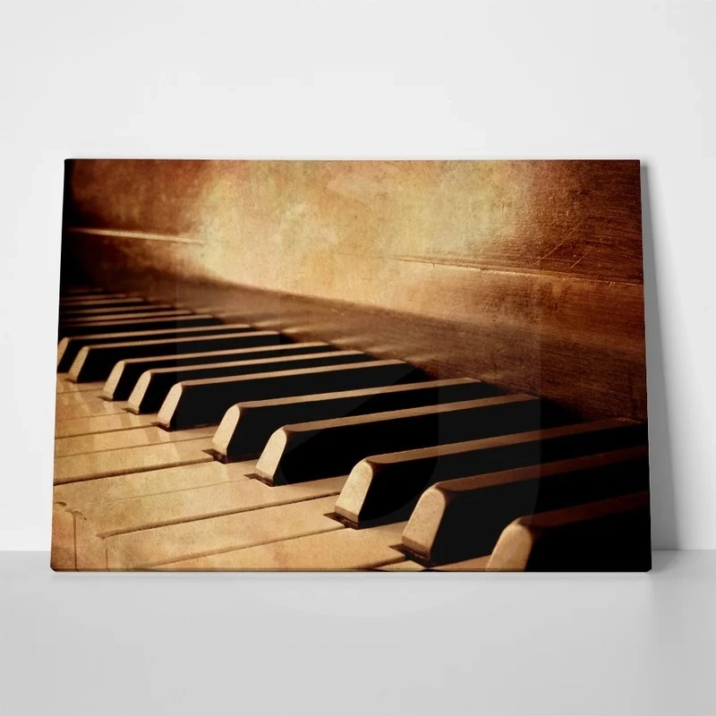 Πινακας σε καμβά OLD PIANO