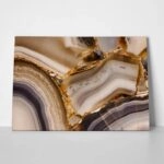 Πινακας σε καμβά POLISHED AGATE MACRO