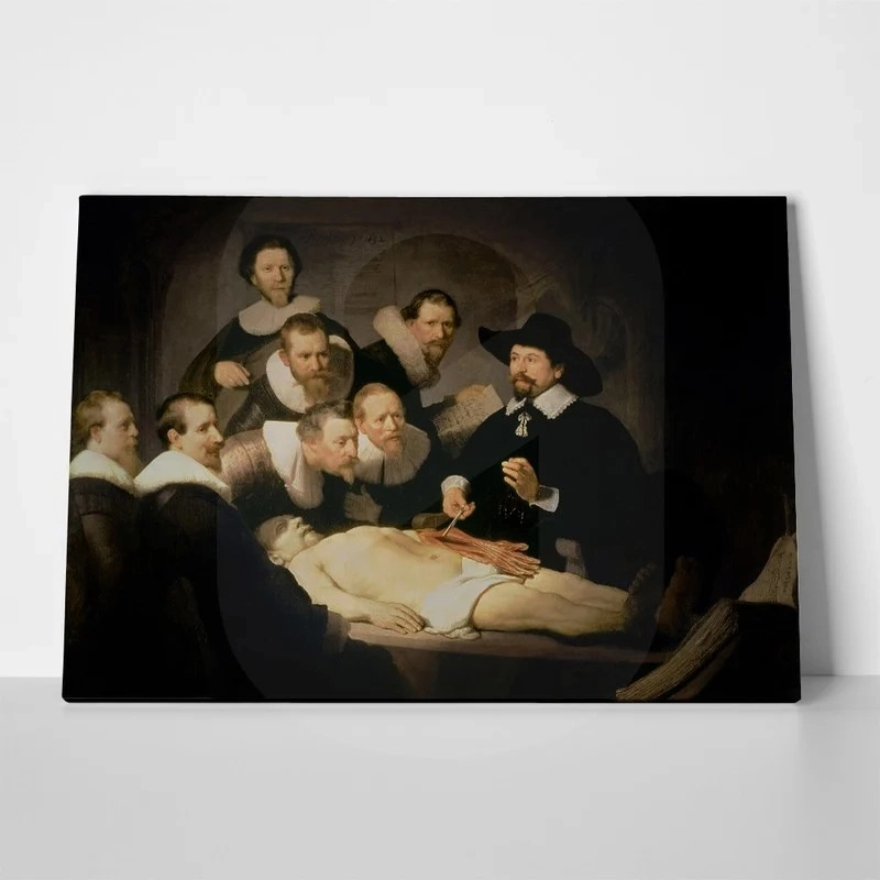 Πινακας σε καμβά REMBRANDT - ANATOMY LESSONS
