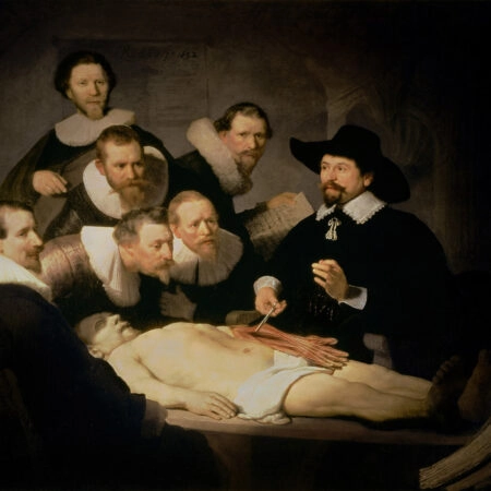 Πινακας σε καμβά REMBRANDT - ANATOMY LESSONS - Rembrandt Sticky 4