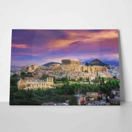 Πινακας σε καμβά RUINS OF ACROPOLIS