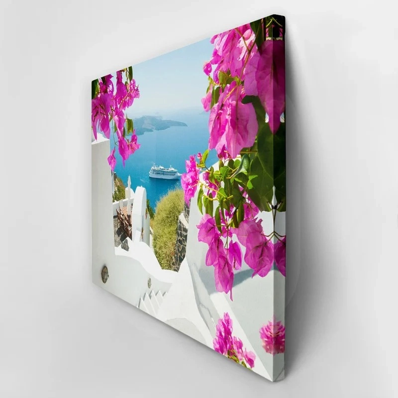 Πινακας σε καμβά SANTORINI 5