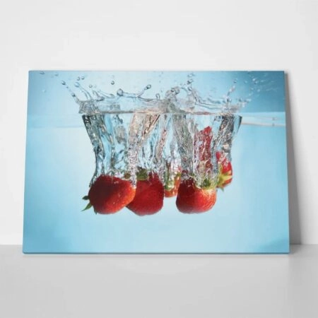 Πινακας σε καμβά SPLASH - Food and Drink