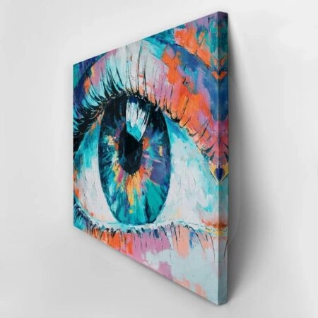 Πινακας σε καμβά THE EYE - Εργα Τεχνης Sticky 3