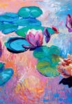 Πινακας σε καμβά WATER LILIES