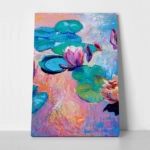Πινακας σε καμβά WATER LILIES