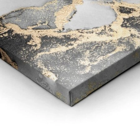 Πινακας σε καμβά BLACK GOLD ABSTRACT - Αφηρημενα και Abstract Sticky 2