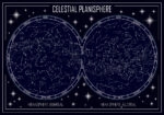 Πινακας σε καμβά CELESTIAL PLANISPHERE MAP