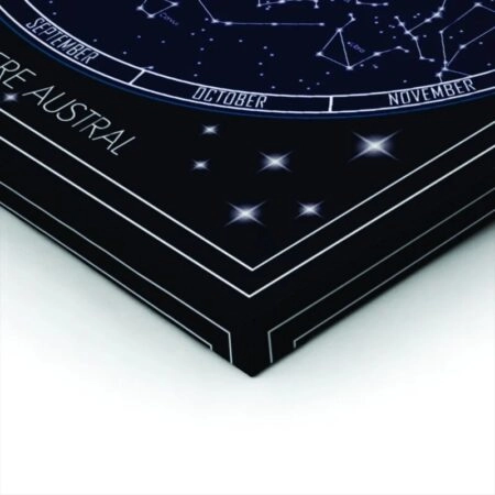 Πινακας σε καμβά CELESTIAL PLANISPHERE MAP - Χαρτες Sticky 1