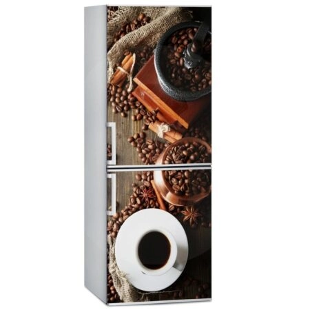 Αυτοκόλλητο ψυγείου CUP OF COFFEE - Food and Drink