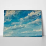 Πινακας σε καμβά EXPRESSIVE SKY OILPAINTING