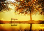 Πινακας σε καμβά GOLDEN PLANET