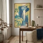 Πινακας σε καμβά HOKUSAI - AMIDA FALLS