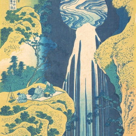 Πινακας σε καμβά HOKUSAI - AMIDA FALLS - Hokusai Katsushika Sticky 7