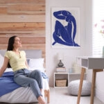 OUTLET Πίνακας σε καμβά MATISSE - BLUE NUDE 50cm x 80cm