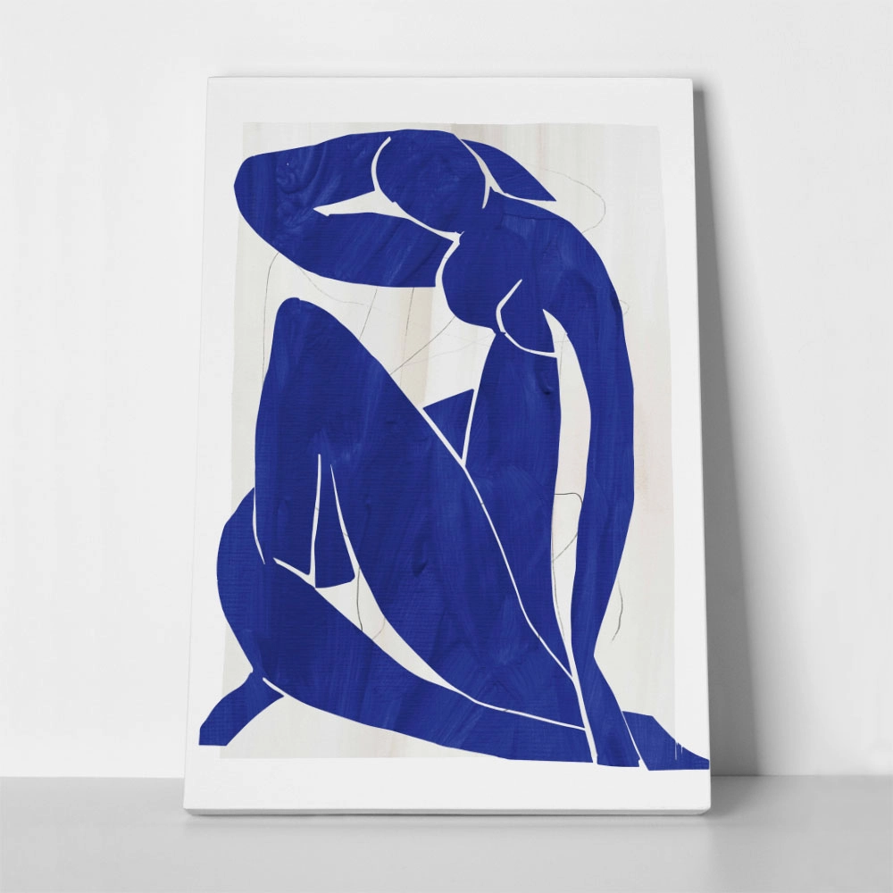 OUTLET Πίνακας σε καμβά MATISSE - BLUE NUDE 50cm x 80cm