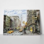 Πινακας σε καμβά NEW YORK PAINTING 3