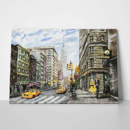 Πινακας σε καμβά NEW YORK PAINTING 3 - Νεα Υορκη