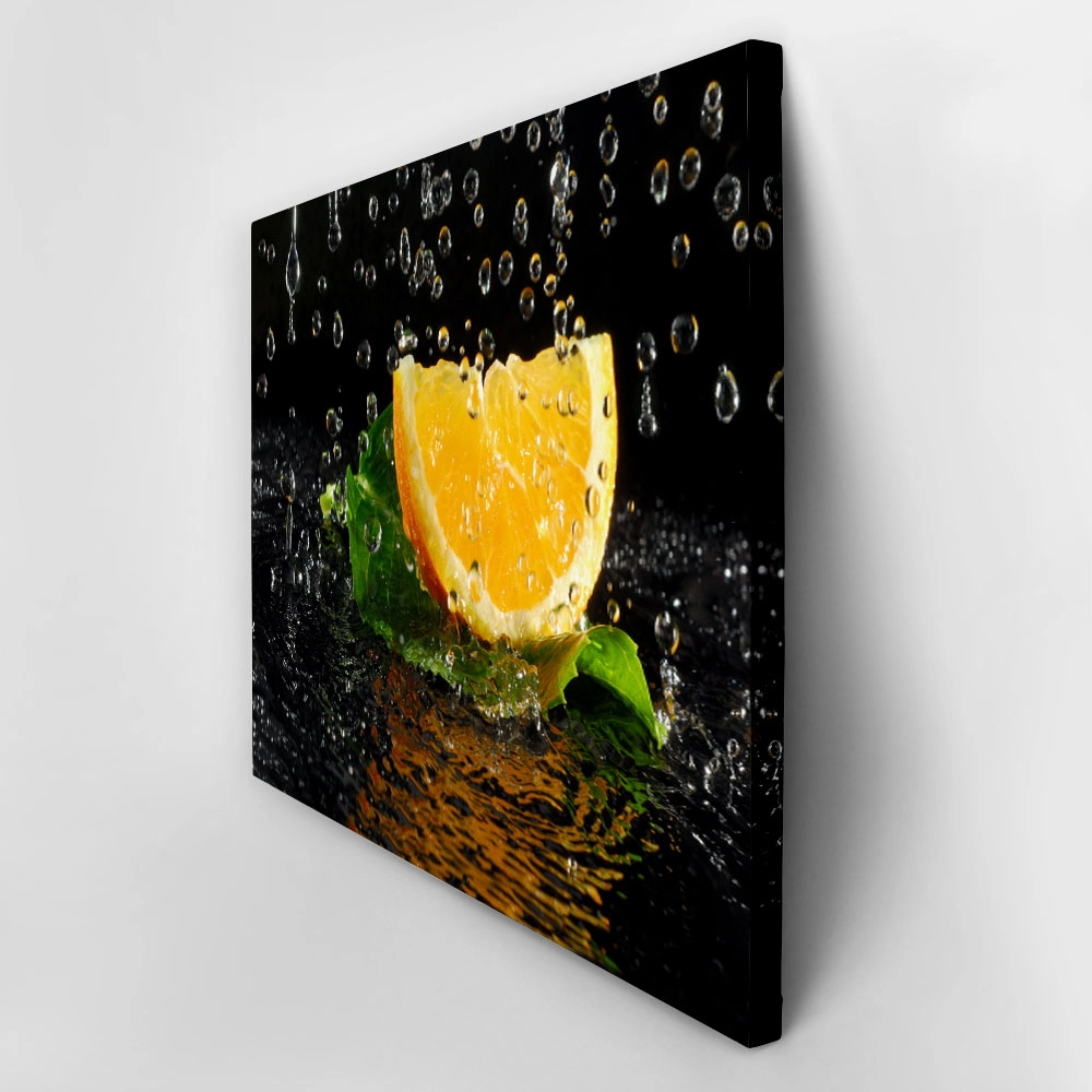 Πινακας σε καμβά ORANGE 2