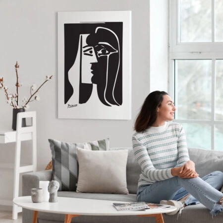 Πινακας σε καμβά PICASSO - THE KISS - Pablo Picasso