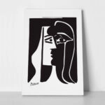 Πινακας σε καμβά PICASSO - THE KISS