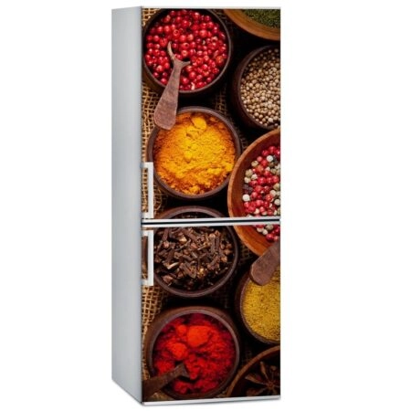 Αυτοκόλλητο ψυγείου SPICES - Food and Drink