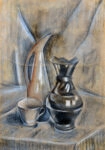 Πινακας σε καμβά STILL LIFE POTTERY